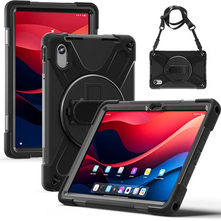 Tablet Case with Shoulder Strap for Lenovo Tab M11 TB-330FU 331FC / Tab K11 TB-330XU / Xiaoxin Pad 11 2024 Kickstand Cover