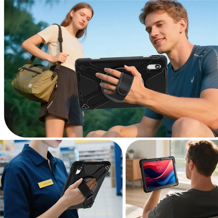 Tablet Case with Shoulder Strap for Lenovo Tab M11 TB-330FU 331FC / Tab K11 TB-330XU / Xiaoxin Pad 11 2024 Kickstand Cover