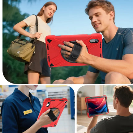 Tablet Case with Shoulder Strap for Lenovo Tab M11 TB-330FU 331FC / Tab K11 TB-330XU / Xiaoxin Pad 11 2024 Kickstand Cover