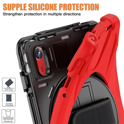 Tablet Case with Shoulder Strap for Lenovo Tab M11 TB-330FU 331FC / Tab K11 TB-330XU / Xiaoxin Pad 11 2024 Kickstand Cover