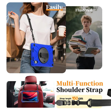 Tablet Case with Shoulder Strap for Lenovo Tab M11 TB-330FU 331FC / Tab K11 TB-330XU / Xiaoxin Pad 11 2024 Kickstand Cover