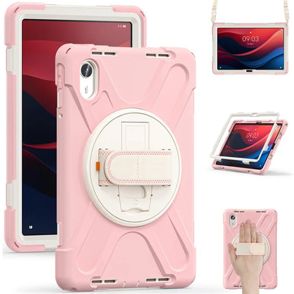 Tablet Case with Shoulder Strap for Lenovo Tab M11 TB-330FU 331FC / Tab K11 TB-330XU / Xiaoxin Pad 11 2024 Kickstand Cover