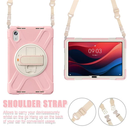 Tablet Case with Shoulder Strap for Lenovo Tab M11 TB-330FU 331FC / Tab K11 TB-330XU / Xiaoxin Pad 11 2024 Kickstand Cover