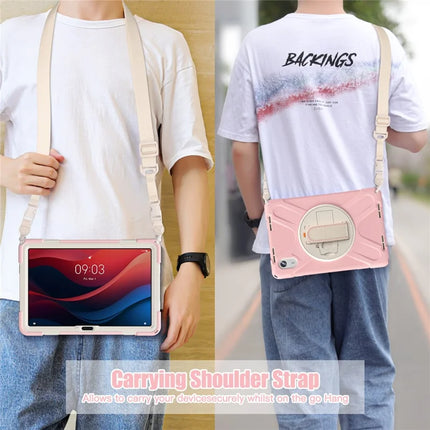 Tablet Case with Shoulder Strap for Lenovo Tab M11 TB-330FU 331FC / Tab K11 TB-330XU / Xiaoxin Pad 11 2024 Kickstand Cover