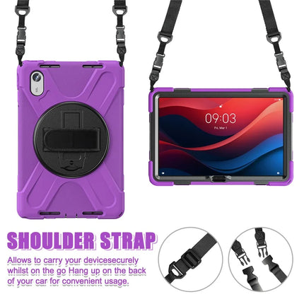 Tablet Case with Shoulder Strap for Lenovo Tab M11 TB-330FU 331FC / Tab K11 TB-330XU / Xiaoxin Pad 11 2024 Kickstand Cover