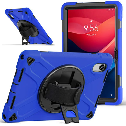 Kickstand Tablet Case for Lenovo Tab M11 TB-330FU 331FC / Tab K11 TB-330XU / Xiaoxin Pad 11 2024 TPU PC Silicone Cover - Blue