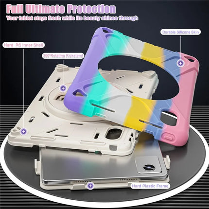 Kickstand Tablet Case for Lenovo Tab M11 TB-330FU 331FC / Tab K11 TB-330XU / Xiaoxin Pad 11 2024 TPU PC Silicone Cover
