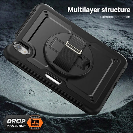 For iPad mini (2024)  /  (2021) Case Compatible with MagSafe Kickstand PC + TPU Tablet Cover