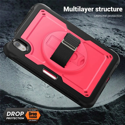 For iPad mini (2024)  /  (2021) Case Compatible with MagSafe Kickstand PC + TPU Tablet Cover