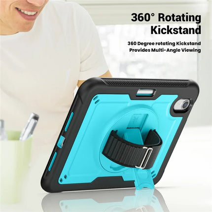 For iPad mini (2024)  /  (2021) Case Compatible with MagSafe Kickstand PC + TPU Tablet Cover