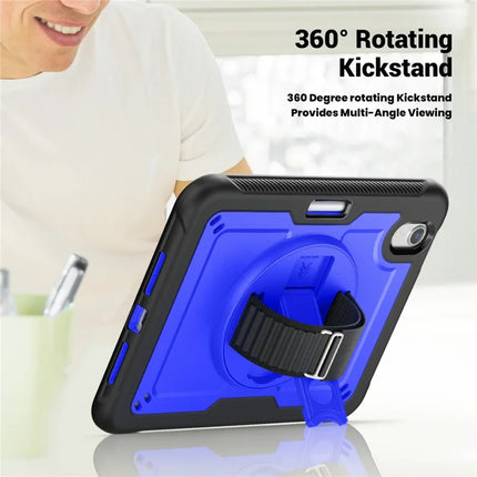 For iPad mini (2024)  /  (2021) Case Compatible with MagSafe Kickstand PC + TPU Tablet Cover