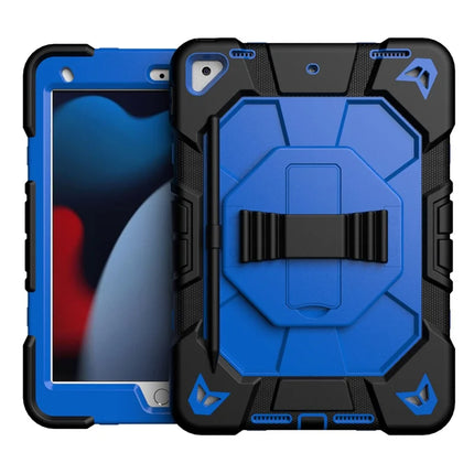 Tablet Case For iPad 10.2 (2021) / (2020) / (2019) PC + Silicone Wrist Strap Protective Cover