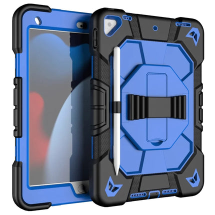 Tablet Case For iPad 10.2 (2021) / (2020) / (2019) PC + Silicone Wrist Strap Protective Cover