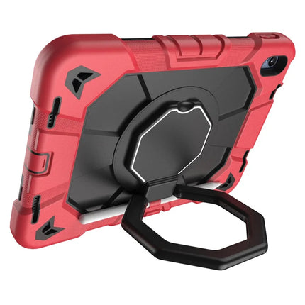 For iPad 10.9 (2022) Case with Hand Grip Kickstand PC + Silicone Tablet Cover