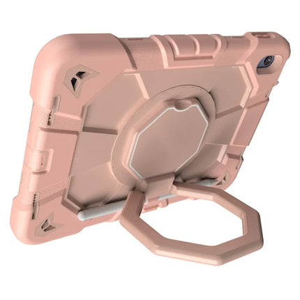 For iPad 10.9 (2022) Case with Hand Grip Kickstand PC + Silicone Tablet Cover