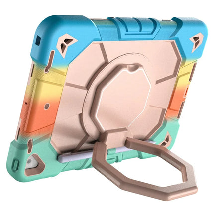 Tablet Case For iPad 10.2 (2021) / (2020) / (2019) PC + Silicone Cover with Hand Grip Kickstand