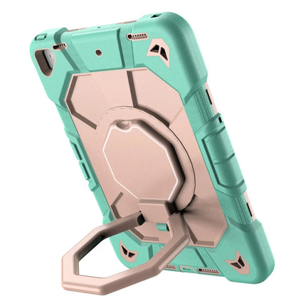 Tablet Case For iPad 10.2 (2021) / (2020) / (2019) PC + Silicone Cover with Hand Grip Kickstand