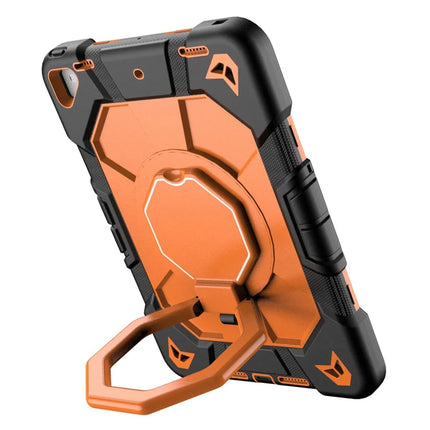 Tablet Case For iPad 10.2 (2021) / (2020) / (2019) PC + Silicone Cover with Hand Grip Kickstand