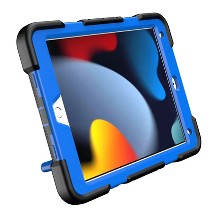 Tablet Case For iPad 10.2 (2021) / (2020) / (2019) PC + Silicone Cover with Hand Grip Kickstand