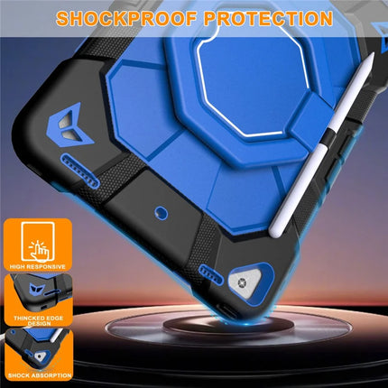 Tablet Case For iPad 10.2 (2021) / (2020) / (2019) PC + Silicone Cover with Hand Grip Kickstand