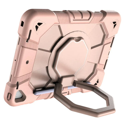 Tablet Case For iPad 10.2 (2021) / (2020) / (2019) PC + Silicone Cover with Hand Grip Kickstand