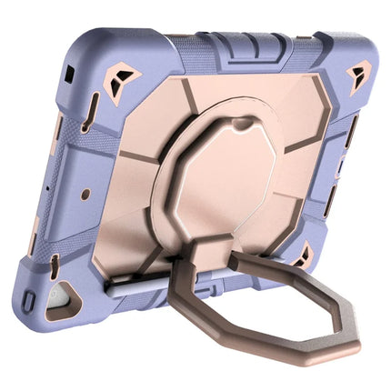 Tablet Case For iPad 10.2 (2021) / (2020) / (2019) PC + Silicone Cover with Hand Grip Kickstand
