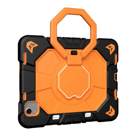For iPad Air 11 (2024) Case with Hand Grip Kickstand PC + Silicone Tablet Cover