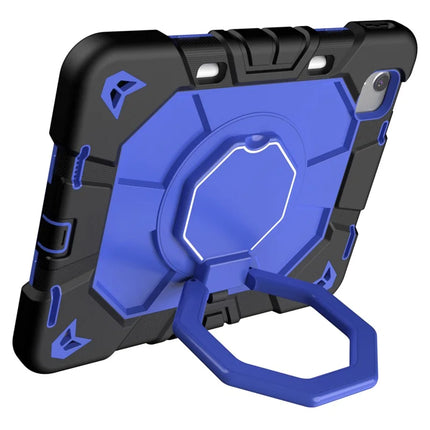 For iPad Air 11 (2024) Case with Hand Grip Kickstand PC + Silicone Tablet Cover