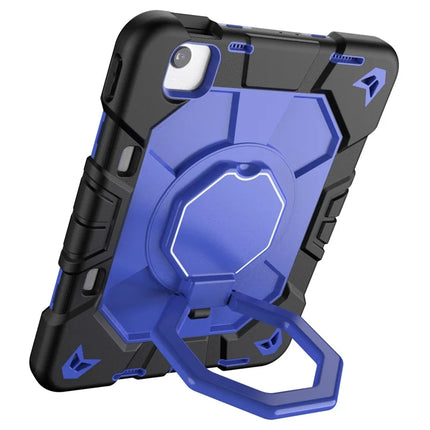 For iPad Air 11 (2024) Case with Hand Grip Kickstand PC + Silicone Tablet Cover