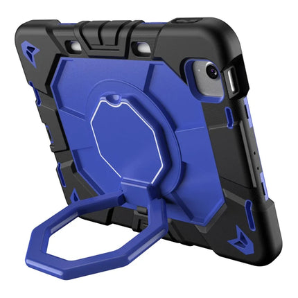 For iPad Air 11 (2024) Case with Hand Grip Kickstand PC + Silicone Tablet Cover