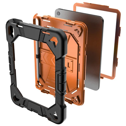 For iPad 10.9 (2022) Tablet Case with Kickstand PC + Silicone Shockproof Protective Cover