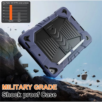 Tablet Case with Kickstand For iPad 10.2 (2021) / (2020) / (2019) PC + Silicone Shockproof Protective Cover