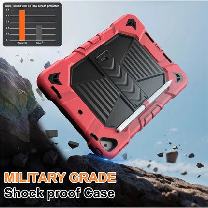 Tablet Case with Kickstand For iPad 10.2 (2021) / (2020) / (2019) PC + Silicone Shockproof Protective Cover