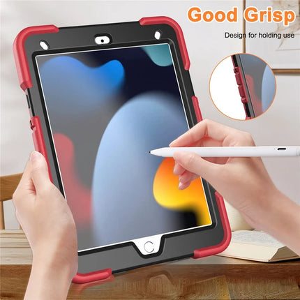 Tablet Case with Kickstand For iPad 10.2 (2021) / (2020) / (2019) PC + Silicone Shockproof Protective Cover