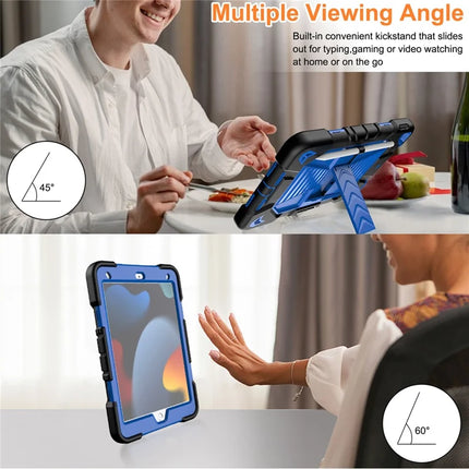 Tablet Case with Kickstand For iPad 10.2 (2021) / (2020) / (2019) PC + Silicone Shockproof Protective Cover