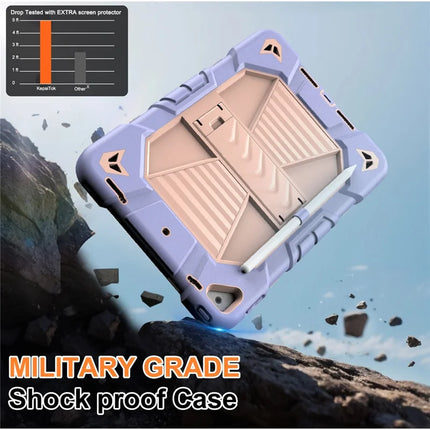 Tablet Case with Kickstand For iPad 10.2 (2021) / (2020) / (2019) PC + Silicone Shockproof Protective Cover
