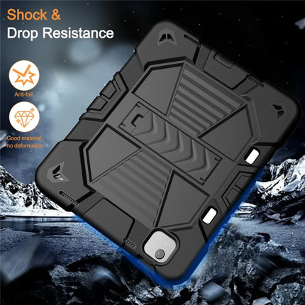For iPad Air 11 (2024) Tablet Case with Kickstand PC + Silicone Shockproof Protective Cover