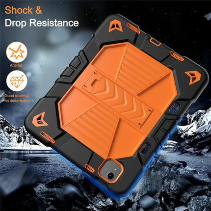For iPad Air 11 (2024) Tablet Case with Kickstand PC + Silicone Shockproof Protective Cover