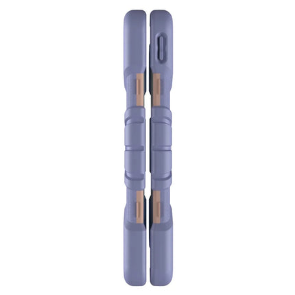 For iPad Air 11 (2024) Tablet Case with Kickstand PC + Silicone Shockproof Protective Cover
