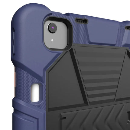 For iPad Pro 11 (2024) Tablet Case with Kickstand PC + Silicone Shockproof Protective Cover