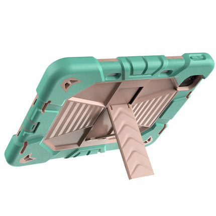 For iPad Pro 11 (2024) Tablet Case with Kickstand PC + Silicone Shockproof Protective Cover