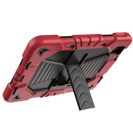For iPad Pro 11 (2024) Tablet Case with Kickstand PC + Silicone Shockproof Protective Cover