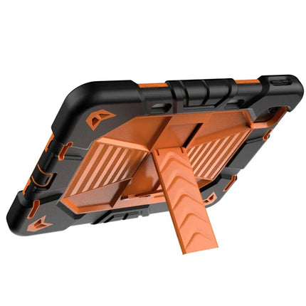 For iPad Pro 11 (2024) Tablet Case with Kickstand PC + Silicone Shockproof Protective Cover