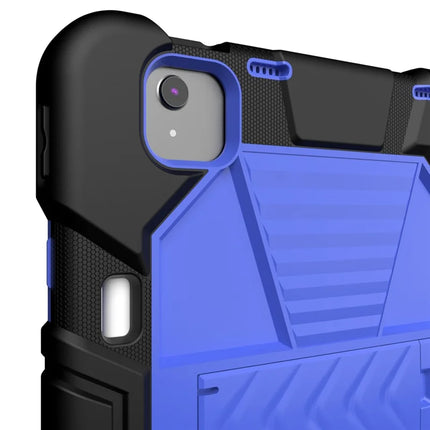 For iPad Pro 11 (2024) Tablet Case with Kickstand PC + Silicone Shockproof Protective Cover