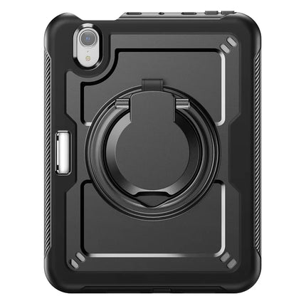 For iPad mini (2024)  /  (2021) Case Rotating Kickstand PC + TPU Shockproof Tablet Cover