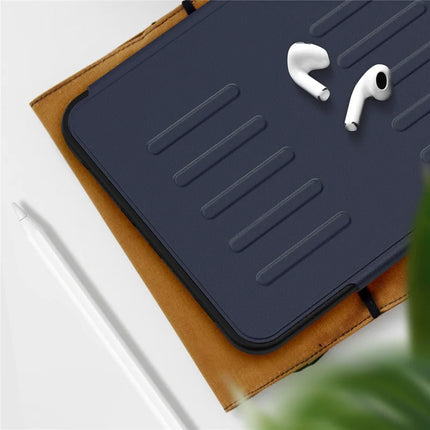For iPad mini (2024)  /  (2021) Case with Card Slots PC + TPU + PU U-Shape Stand Tablet Cover