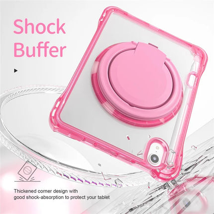 For iPad mini (2024) / mini (2021) Case Rotary Kickstand PC TPU Acrylic Tablet Cover