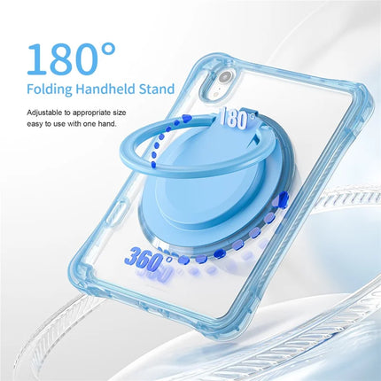 For iPad mini (2024) / mini (2021) Case Rotary Kickstand PC TPU Acrylic Tablet Cover