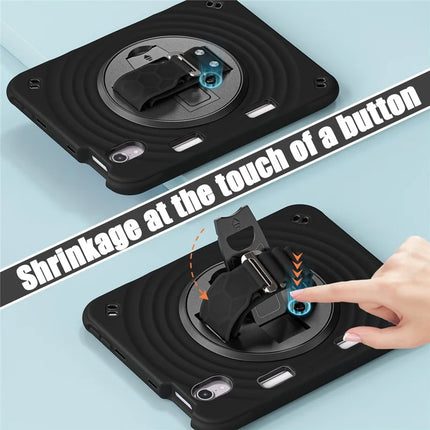 For iPad mini (2024) / (2021) Case Kickstand PC + Silicone + TPU Tablet Cover
