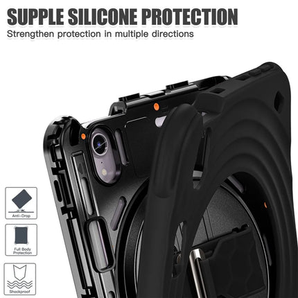 For iPad mini (2024) / (2021) Case Kickstand PC + Silicone + TPU Tablet Cover